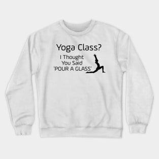 Yoga Class Crewneck Sweatshirt